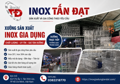 Đồ Gia Dụng Inox Giá Sỉ Tại Bình Chánh 
