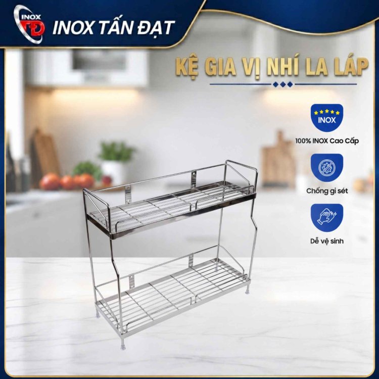 KỆ GIA VỊ NHÍ LA LÁP