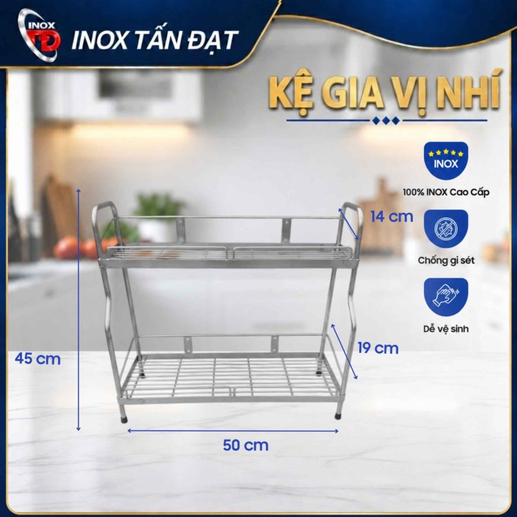 KỆ GIA VỊ NHÍ