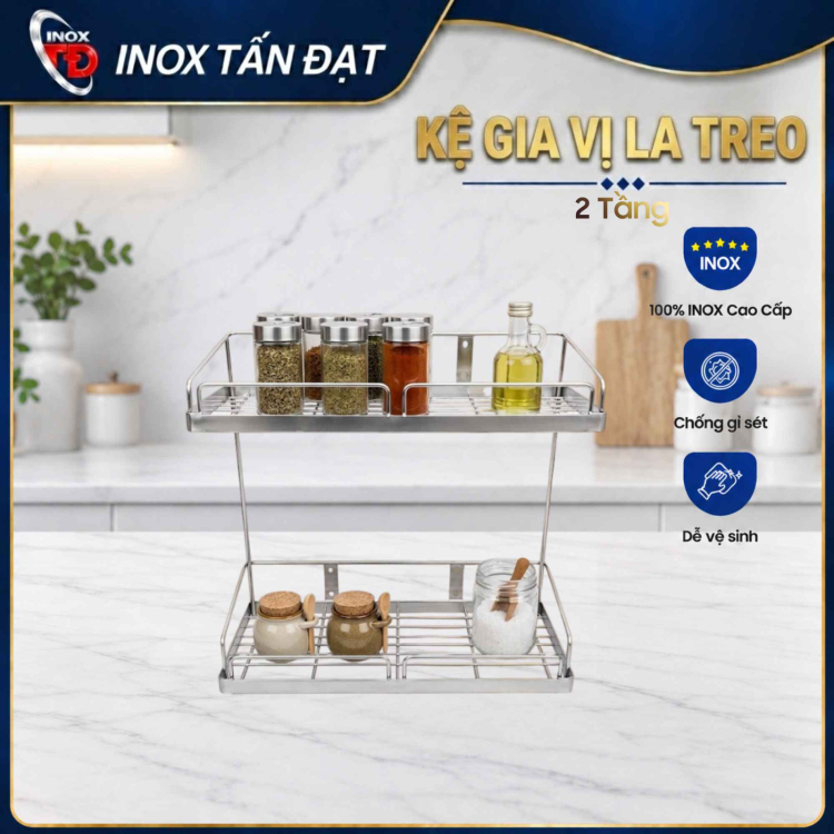 KỆ GIA VỊ LA TREO