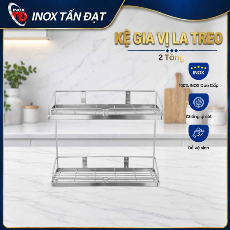 KỆ GIA VỊ LA TREO