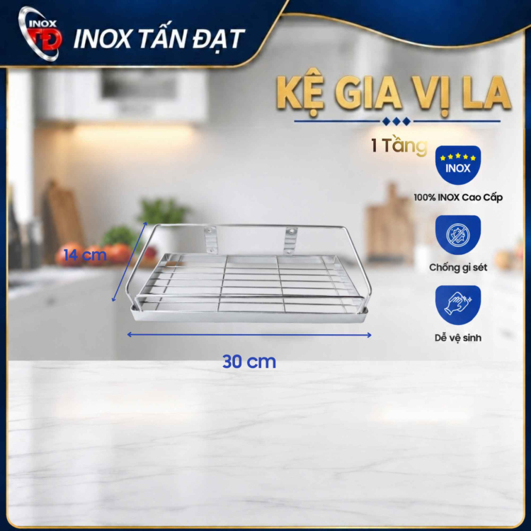 KỆ GIA VỊ LA 