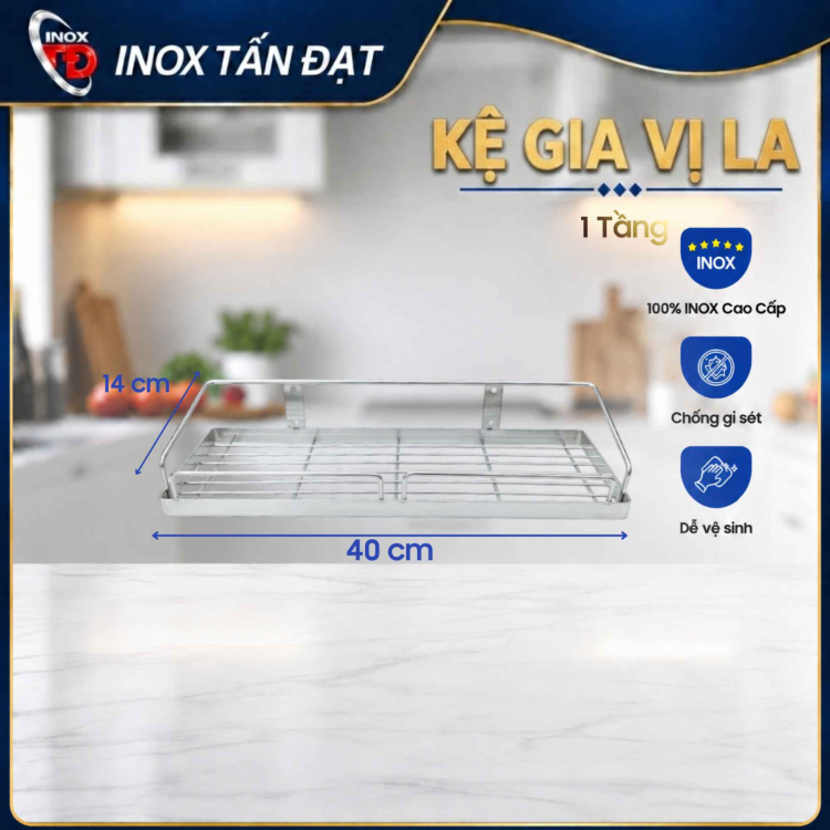 KỆ GIA VỊ LA 