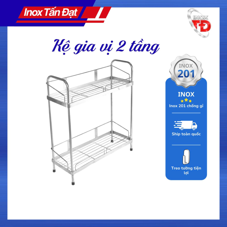 Kệ gia vị 2 tầng